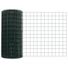Euro plot s 7 sloupky s přírubou 0,6x10 m z pozinkované oceli 3350802