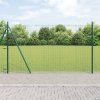 Euro plot s 7 flangovými sloupky 1,4x10 m pozinkovaná ocel 3350806