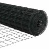 Plot s sloupkem Šedá 1,2 x 25 m Ocel a PVC 3350945