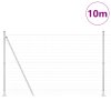 Euro plot s 7 vyčnívajícími sloupky 1.5x10 m Pozinkovaná ocel 3350995