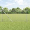 sada sloupků pro plot 2 kusy Pozinkovaná ocel 25 x 1 m Odolný 3351964