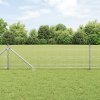 Svařovaný drátěný plot s hroty 100 x 0.4 m pozinkovaná ocel 3352015