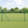 Svářečský drátěný plot s 13 hroty Zelený 1.4x50 m Ocel 3352125