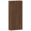 Skříň na boty Hnědý dub 80x35,5x180 cm Zpracované dřevo 3333842