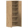 Botník Artisan Oak 80x35,5x180 cm Zesílené dřevo 3333844