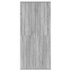 Skříň na boty Šedá Sonoma 80x39x180 cm Dřevěný materiál 3333871