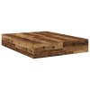 Rám postele s úložným prostorem Staré dřevo 135x190 cm 3335443