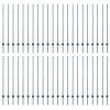 Oplocení 44 ks U-Channel Zelené 180 cm Ocel 3335923