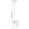 Oplocení 44 ks U-Channel Zelené 180 cm Ocel 3335923