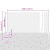 Euro plot s 5 U sloupky Zelený 1x10 m Ocel 3335967