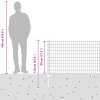 Euro plot s 5 U podpěrami Zelený 0.8x10 m Ocel 3335974
