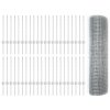 svařovaný drátěný plot s 44 U sloupky Stříbrná 0.6x100 m Ocel 3336422