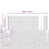 Svařovaný drátěný plot s 44 U sloupky Zelený 0.4x100 m Ocel 3336530