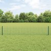 Svařovaný drátěný plot s 44 U sloupky Zelený 0.4x100 m Ocel 3336530