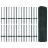 Svářený drátěný plot s 44 U sloupky Zelený 0,5x100 m Ocel 3336533