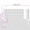 Svářený drátěný plot s 44 U sloupky Zelený 0,5x100 m Ocel 3336533