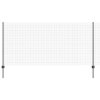 Svařené drátěné oplocení s 10 U sloupky šedé 1,2x10 m ocel 3336568