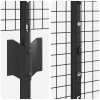 Svařené drátěné oplocení s 10 U sloupky šedé 1,2x10 m ocel 3336568