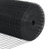 Svařovaná drátěná plotovina s 10 U sloupky Šedá 1,4x10 m Ocel 3336570