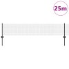 Svařovaný drátěný plot s 11 U příspěvky Šedá 0.4x25 m Ocel 3336581