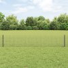 Svařovaný drátěný plot s 22 U sloupky šedý 0,4x50 m ocel 3336618