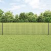 Svařovaný drátěný plot s 22 U sloupky Šedá 0.5x50 m Ocel 3336620