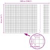 Šedý svařovaný drátěný plot s 22 U sloupky 0,5x50 m ocel 3336623