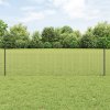 Šedý svařovaný drátěný plot s 22 U sloupky 0,5x50 m ocel 3336623