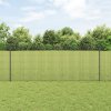 Svařovaný drátěný plot se 44 U sloupky Šedá 1x50 m Ocel 3336633