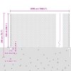 Plotové sloupky vidaXL 11 ks U-Channel zelené 150 cm ocel, Šestiúhelníkový plot vidaXL zelený 1,5x50 m ocel 3336765