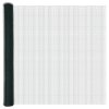 Plotové sloupky vidaXL 11 ks U-Channel zelené 150 cm ocel, Šestiúhelníkový plot vidaXL zelený 1,5x50 m ocel 3336765