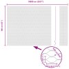 Sloupky plotu 22 ks U-kanál 160 cm Pozinkovaná ocel 3337083