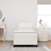 Postel Box Spring Krémová Jednolůžková Manšestr 3337384