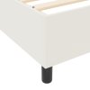 Postel Box Spring Krémová Jednolůžková Manšestr 3337384