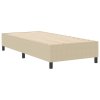 Boxspring postel světle zelená šedá 100x200 cm sametová látka 3337396