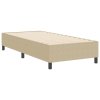 Boxspring postel světle zelená šedá 100x200 cm sametová látka 3337396