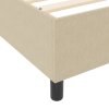 Boxspring postel světle zelená šedá 100x200 cm sametová látka 3337396
