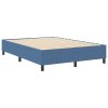 Boxspring postel Modrá 160x200 cm manšestr 3337420