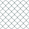 Oplocení z řetězových článků s 13 příčnými sloupky 1 x 25 m Pozinkovaný ocelový 3351245