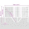 Svařovaný plot s 13 sloupky Zelená 0.4x100 m Ocel 3351776