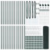 Svařované drátěné oplocení s 13 hroty zelené 0.8x50 m ocel 3352112