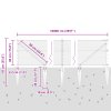 Hexagonální plot Šedý 0.4x100 m Ocelový 3353292