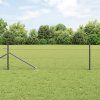 Šestiúhelníkový plot Šedý 0.4x100 m Ocel 3353293