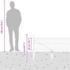 Šestiúhlý plot Šedý 0.5x100 m Ocel 3353298