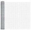 Hexagonální plot vidaXL 1,4x10 m Pozinkovaná ocel, Plotový sloupky vidaXL s hrotem 7 ks Ø32 mm 160 cm Pozinkovaná ocel 3353348