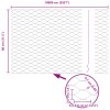 Hexagonální plot 0,8x100 m Pozinkovaná ocel 3353446