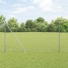 Hexagonální plot vidaXL 1,5x100 m pozinkovaná ocel, Plotové sloupky vidaXL s hrotem 13 ks Ø32 mm 170 cm pozinkovaná ocel 3353460