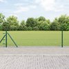 Šestiboký plot zelený 0.4x25 m ocelový 3353500