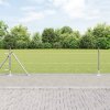 Hexagonální plot vidaXL 0.5x100 m pozinkovaná ocel, Plotové sloupy vidaXL se základovými deskami 13 ks Ø32mm 70cm pozinkovaná ocel 3353861