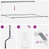 Automatická zasouvací markýza s LED pruhy 600x350 cm 3331740